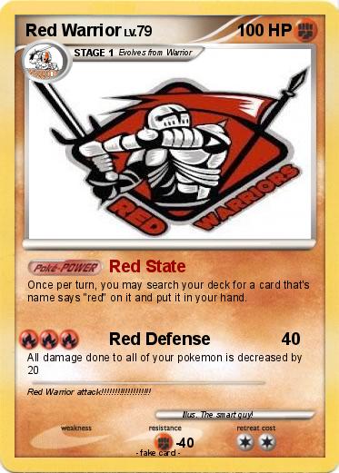 Pokemon Red Warrior