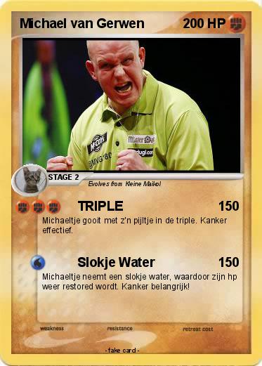 Pokemon Michael van Gerwen