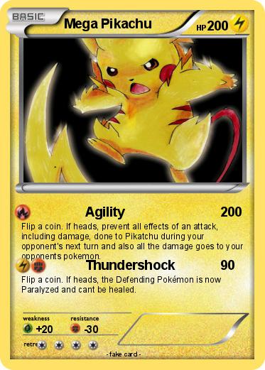 Pokemon Mega Pikachu