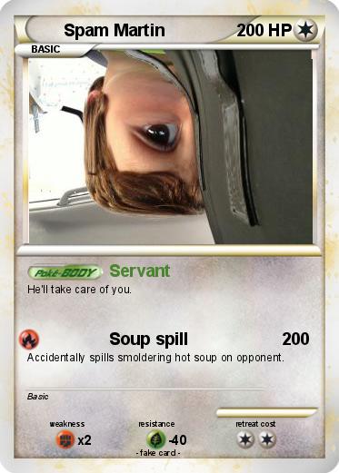 Pokemon Spam Martin