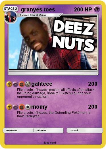 Pokemon granyes toes