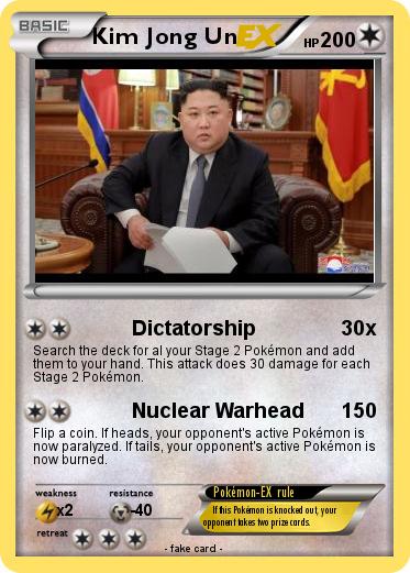 Pokemon Kim Jong Un