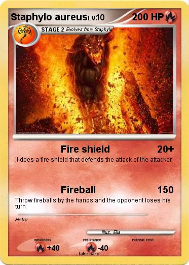 Pokemon Staphylo aureus