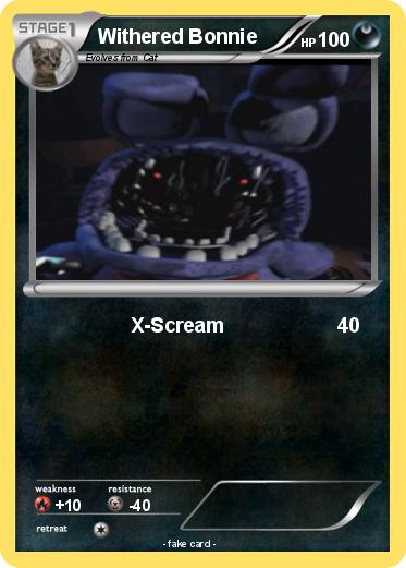 Pokemon Withered Bonnie