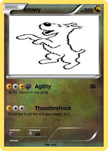 Pokemon snowy