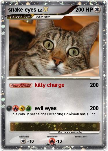 Pokemon snake eyes