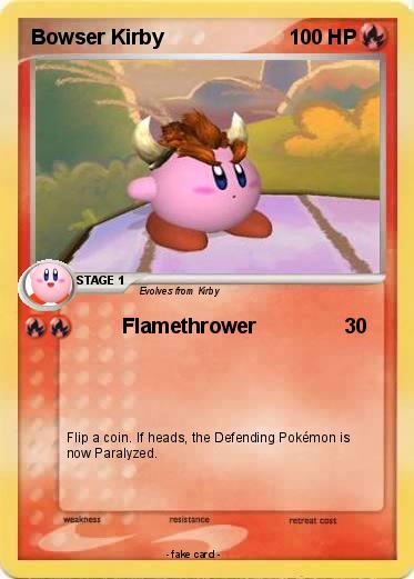 Pokemon Bowser Kirby
