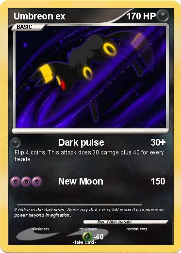 Pokemon Umbreon ex