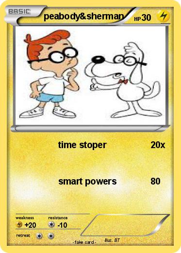 Pokemon peabody&sherman