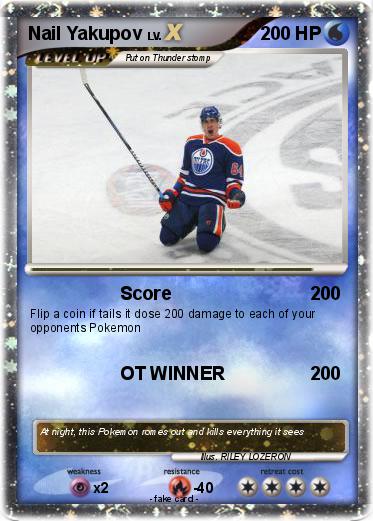 Pokemon Nail Yakupov