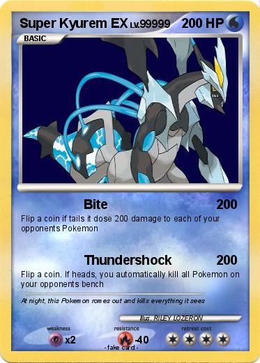 Pokemon Super Kyurem EX