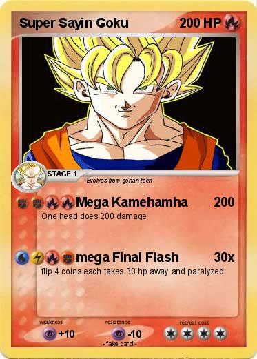 Pokemon Super Sayin Goku