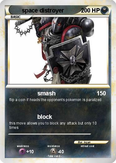 Pokemon space distroyer
