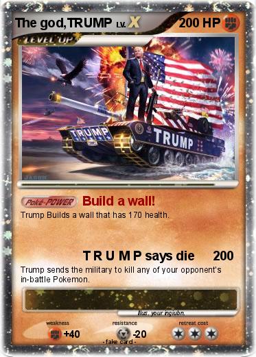 Pokemon The god,TRUMP