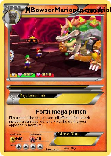 Pokemon BowserMariopapermarioluigi