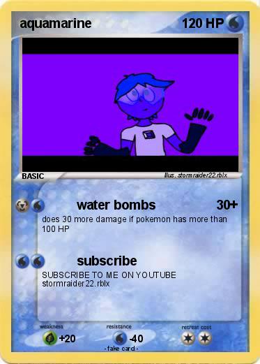Pokemon aquamarine