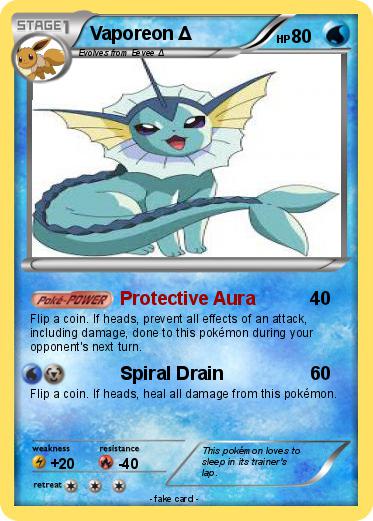 Pokemon Vaporeon Δ