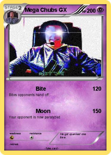 Pokemon Mega Chubs GX