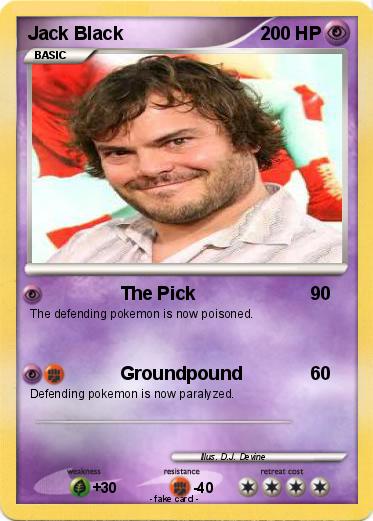 Pokemon Jack Black