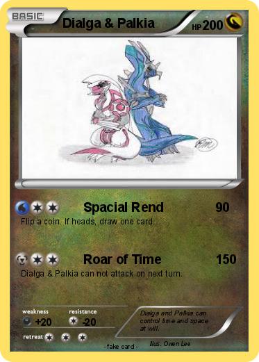 Pokemon Dialga & Palkia