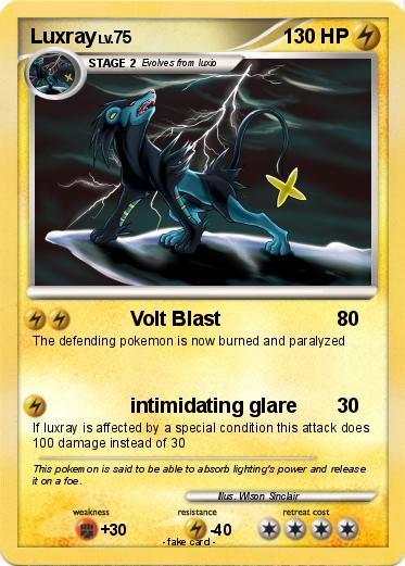 Pokemon Luxray