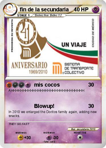 Pokemon fin de la secundaria