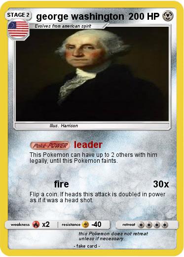 Pokemon george washington