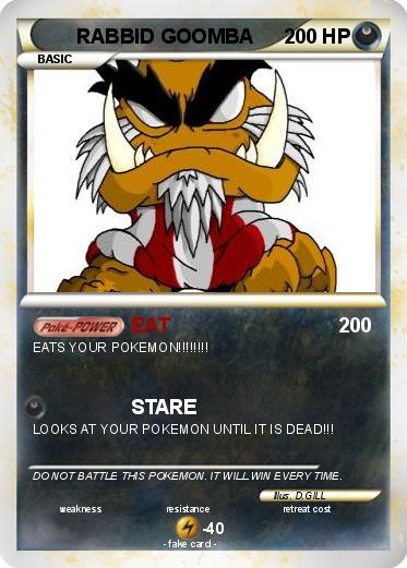 Pokemon RABBID GOOMBA