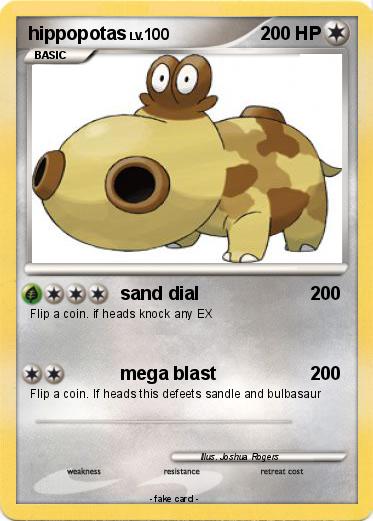 Pokemon hippopotas