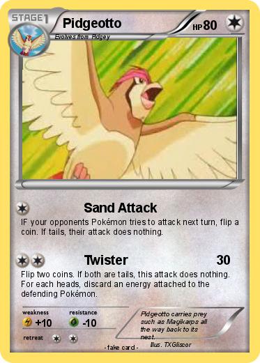 Pokemon Pidgeotto