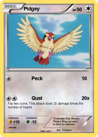 Pokemon Pidgey