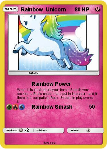 Pokemon Rainbow  Unicorn