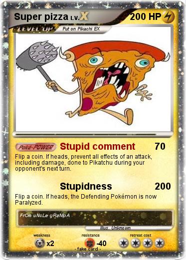 Pokemon Super pizza
