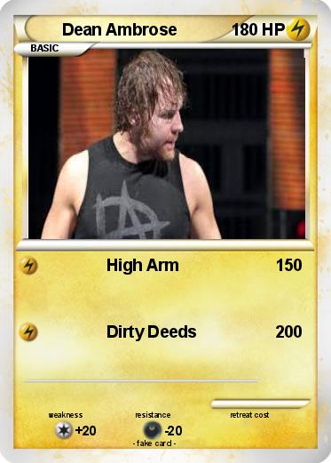Pokemon Dean Ambrose