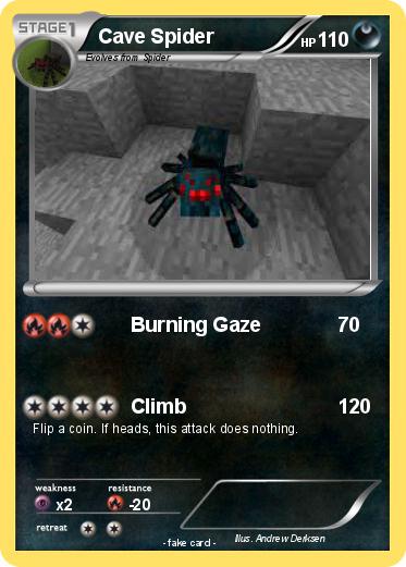 Pokemon Cave Spider
