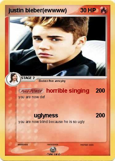 Pokemon justin bieber(ewwww)
