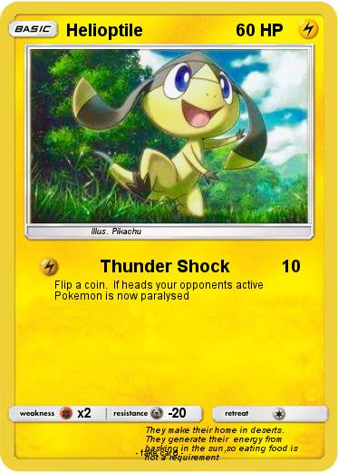 Pokemon Helioptile