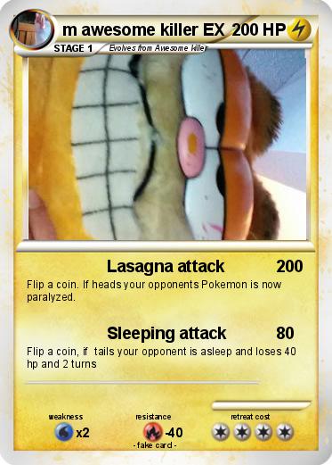 Pokemon m awesome killer EX