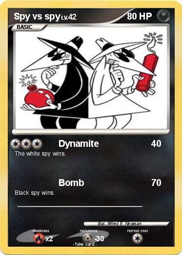 Pokemon Spy vs spy