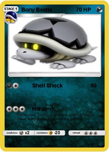 Pokemon Bony Beetle