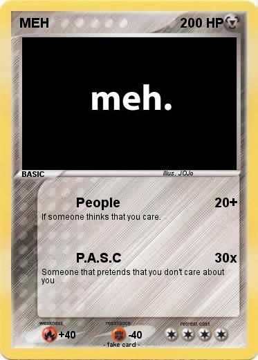 Pokemon MEH