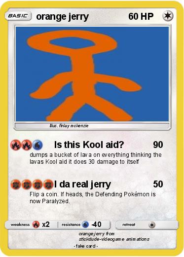 Pokemon orange jerry