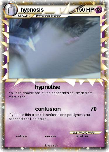 Pokemon hypnosis