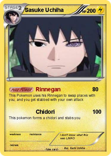 Pokemon Sasuke Uchiha