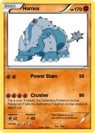 Pokemon Hornos