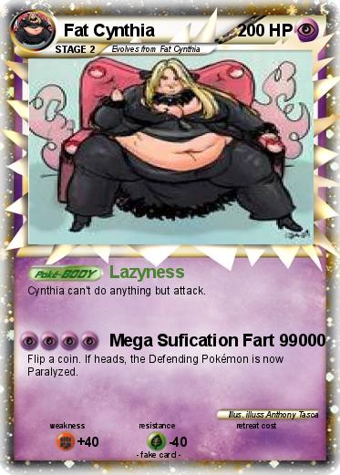 Pokemon Fat Cynthia