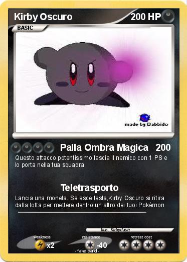 Pokemon Kirby Oscuro