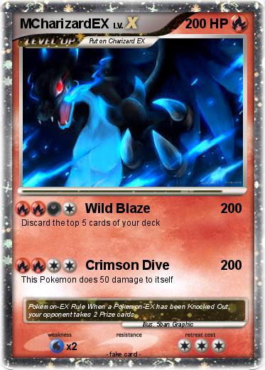 Pokemon MCharizardEX