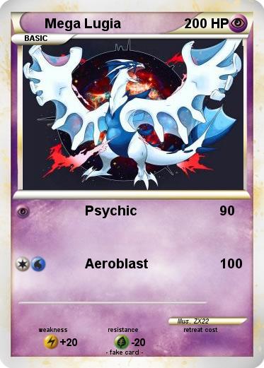 Pokemon Mega Lugia