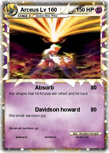 Pokemon Arceus Lv 160